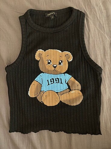Ayıcıklı Crop Top
