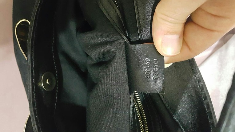  Beden siyah Renk temiz Gucci çanta 