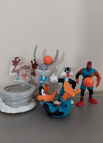 Looney Tunes Space Jam Figür Set McDonald's 