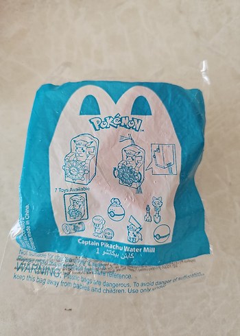  Pokemon Pikachu Figür McDonald's