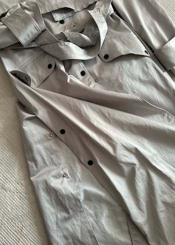 Julugol Marka Yaka Detaylı Trençkot - Görsel 5