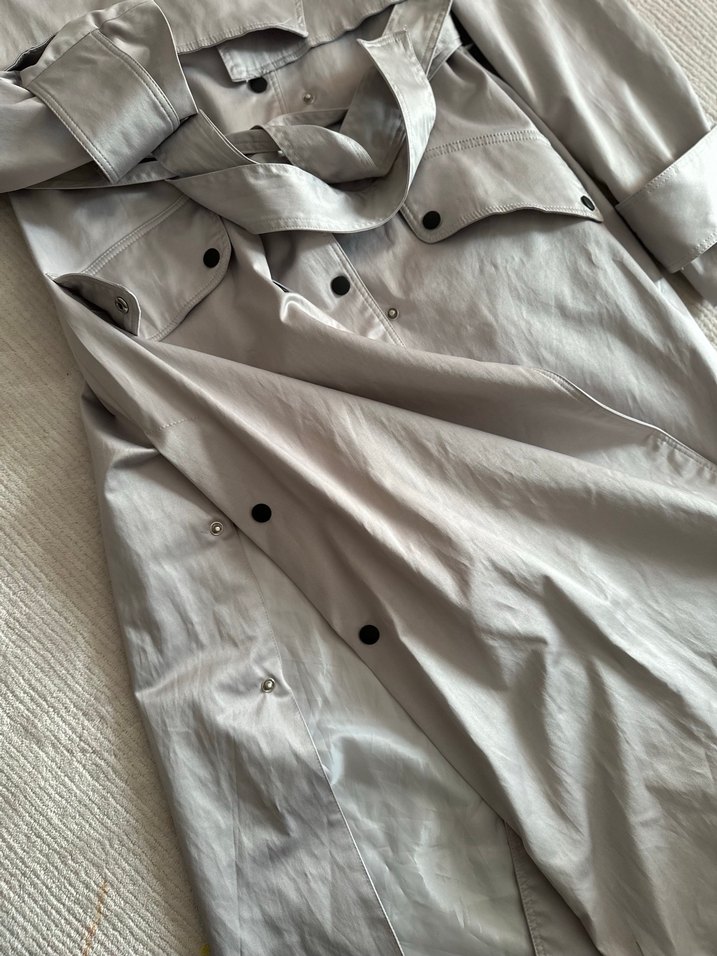 Julugol Marka Yaka Detaylı Trençkot - Görsel 5