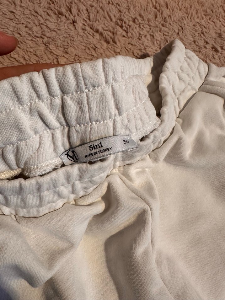 5in1 Canpolat Beyaz Eşofman Altı - Görsel 5