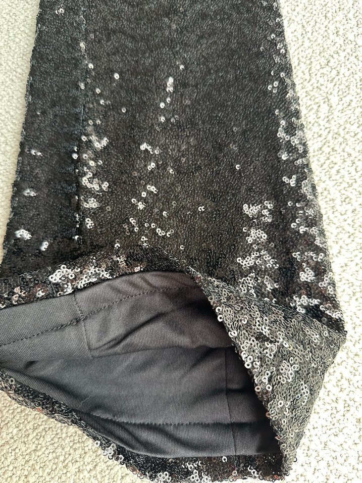 Payetli İspanyol Paça Pantolon - Görsel 3