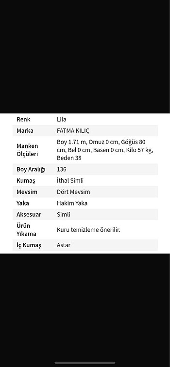 38 Beden mor Renk Simli tesettür abiye elbise