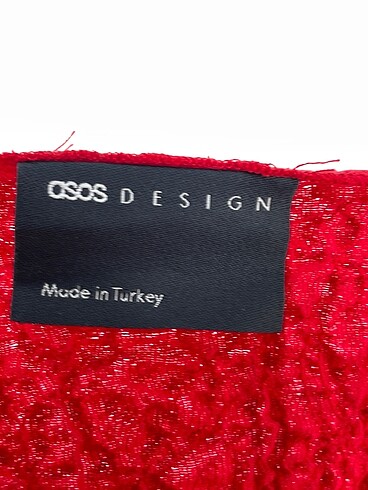 l Beden kırmızı Renk Asos Bluz %70 İndirimli.