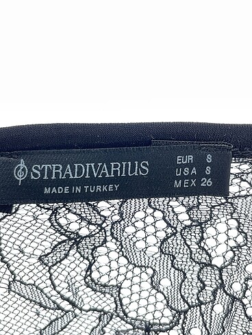 s Beden siyah Renk Stradivarius Bluz %70 İndirimli.