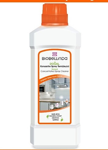 BioBellinda Konsantre sprey temizleyici 