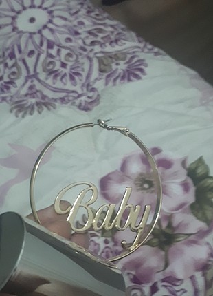 universal Beden Baby Büyük Halka Küpe