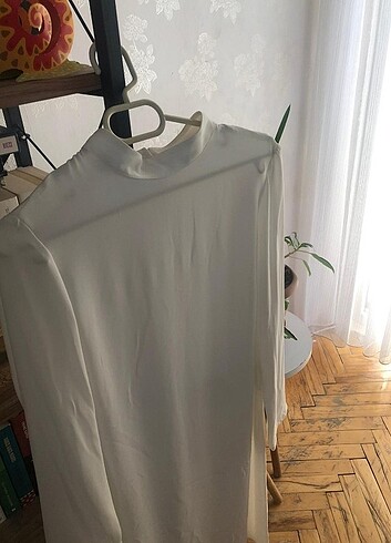 m Beden ten rengi Renk Seçil uzun krem tunik