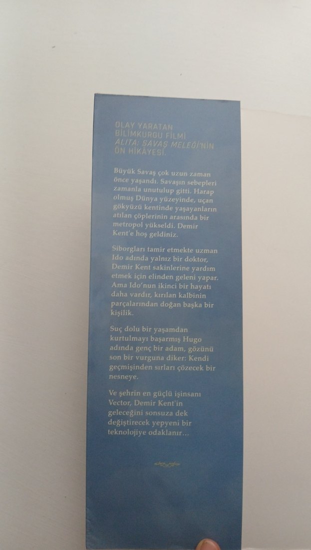 Alita Savaş Meleği - Demir Kent Romanı - Görsel 2