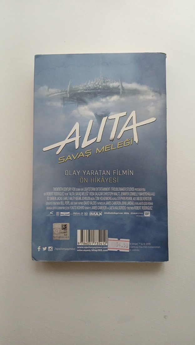 Alita Savaş Meleği - Demir Kent Romanı - Görsel 3