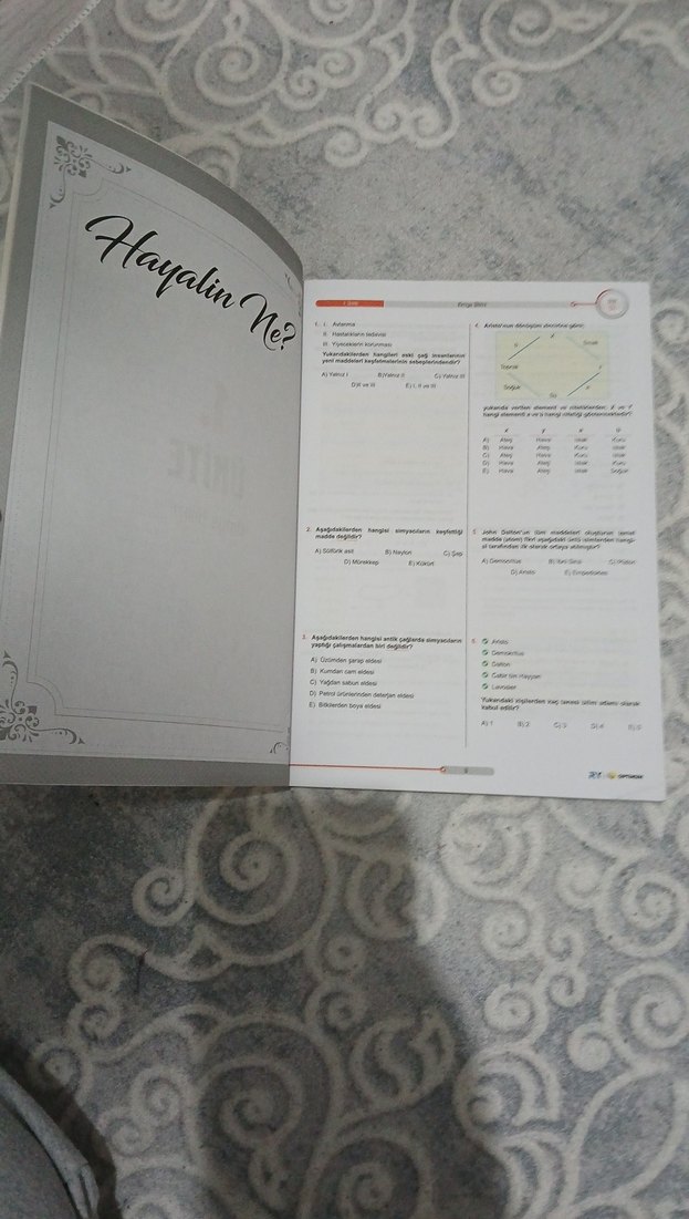 OPTIMUM TYT Kimya Soru Bankası - Görsel 2