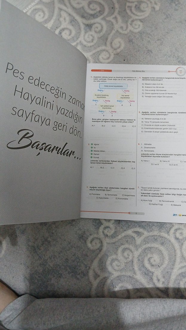 OPTIMUM TYT Fizik Soru Bankası - Görsel 2