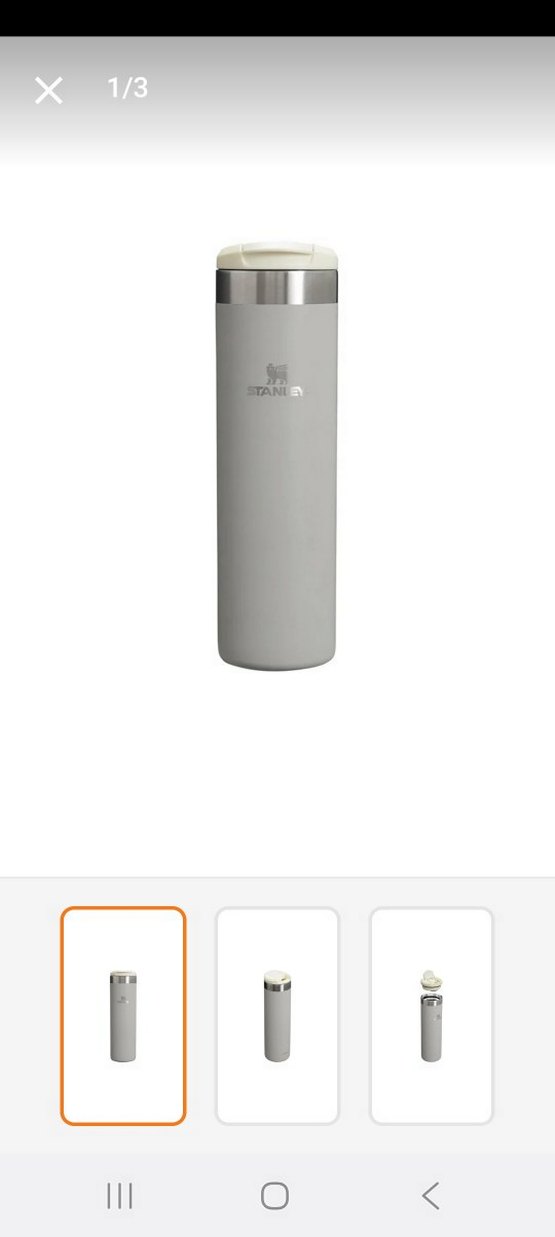 Stanley Gri Çelik Termos Matara - Görsel 2