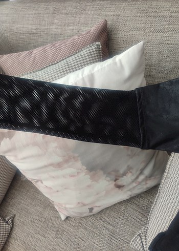 Siyah uzun Kollu boyfriend Tişört - Görsel 2