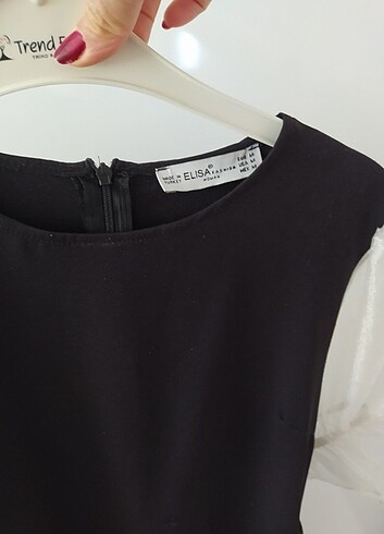 Siyah elbise - Görsel 6
