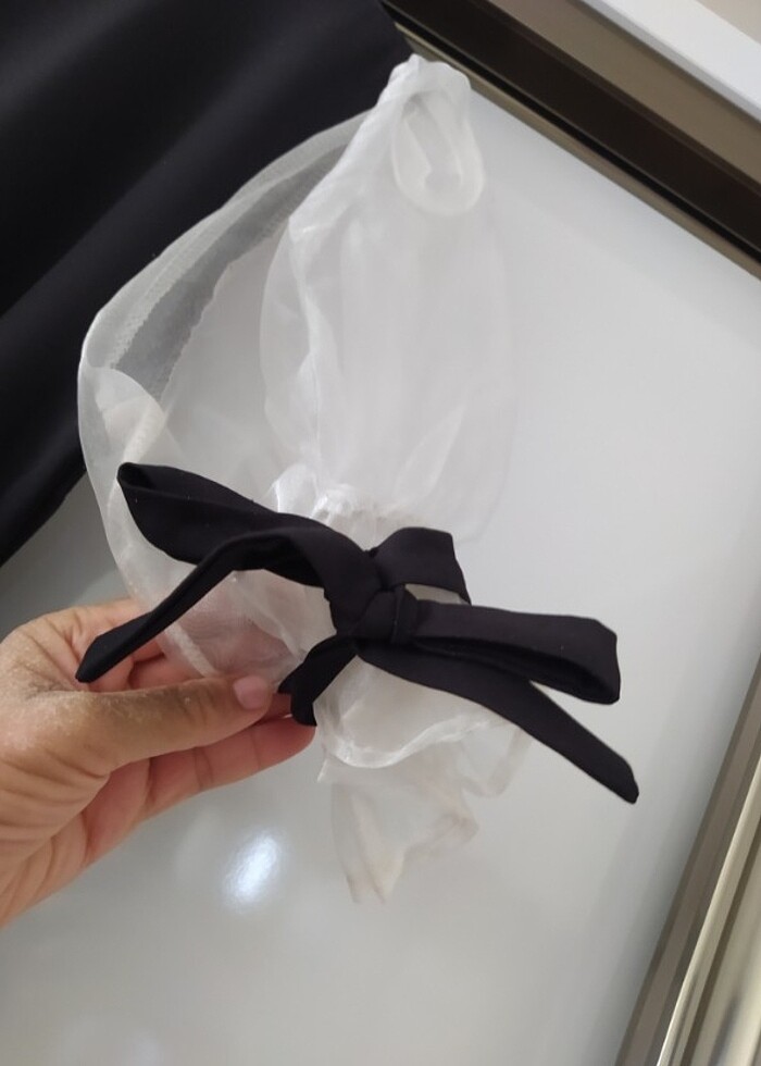 Siyah elbise  - Görsel 5