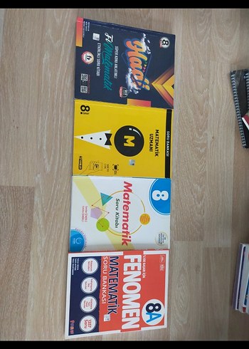 8. Sınıf Matematik Soru Kitapları Tanesi 150 TL