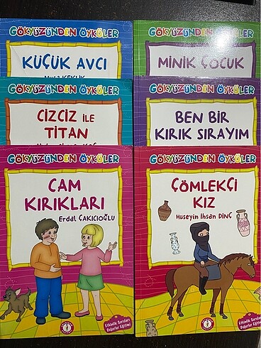 Gökyüzünden öyküler okuma kitabı serisi