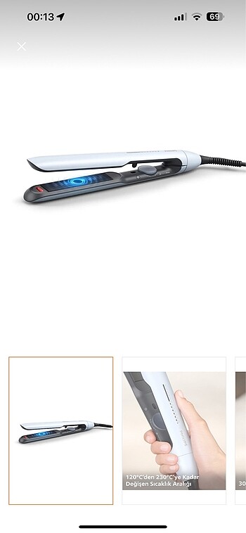PHILIPS SAÇ DÜZLEŞTİRİCİ