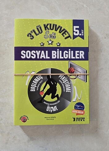 İşleyen Zeka Sosyal Bilgiler 5.sınıf 3'lü Set