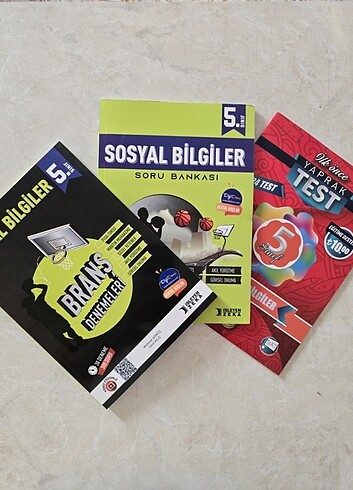 İşleyen Zeka Sosyal Bilgiler 5.sınıf 3'lü Set