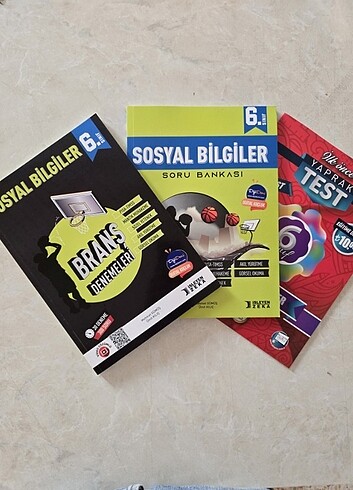  İşleyen Zeka Sosyal Bilgiler 6.sınıf 3'lü Set
