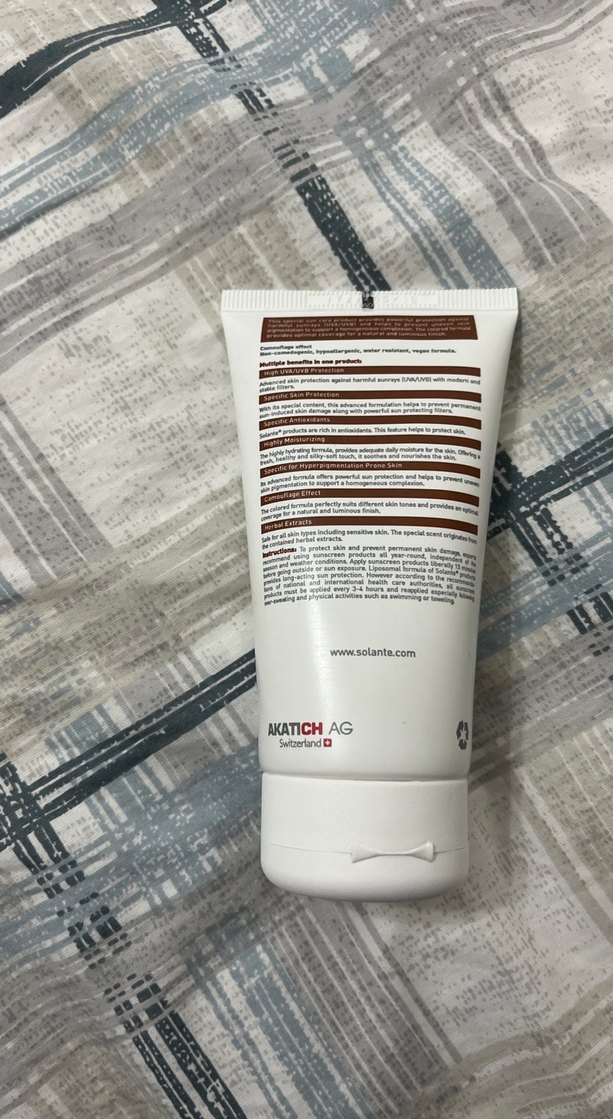 Solante Pigmenta Tinted SPF 50+ Güneş Kremi - Görsel 3