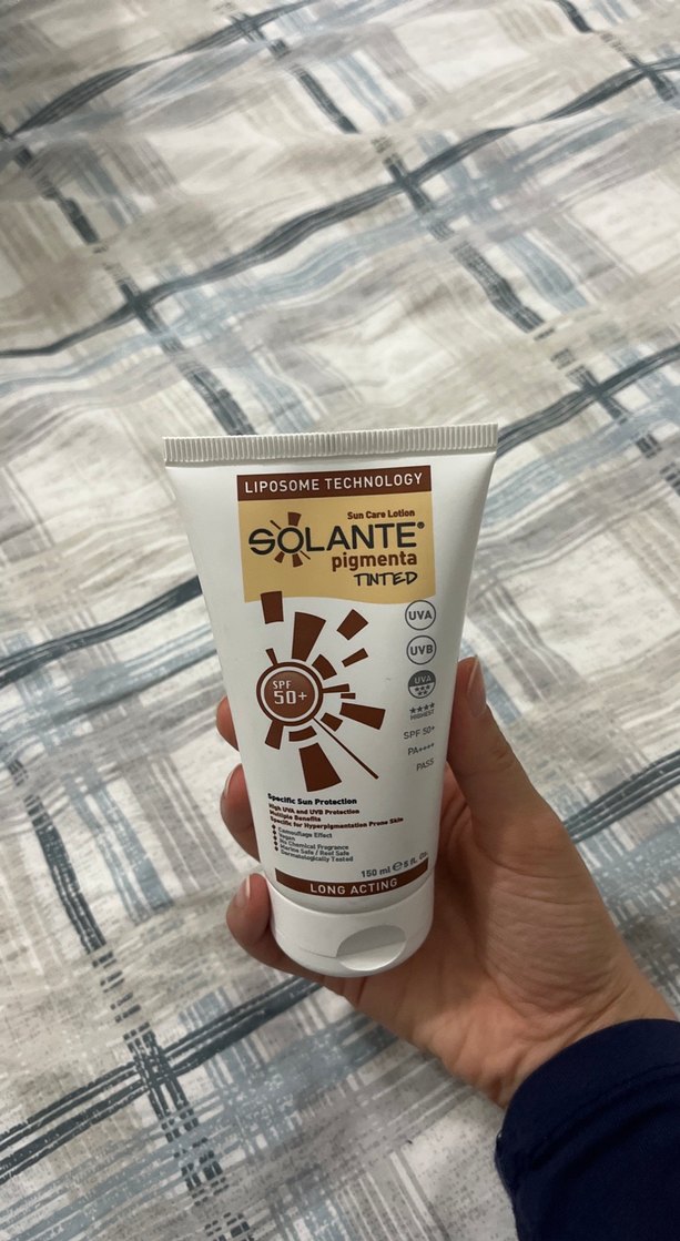 Solante Pigmenta Tinted SPF 50+ Güneş Kremi - Görsel 4