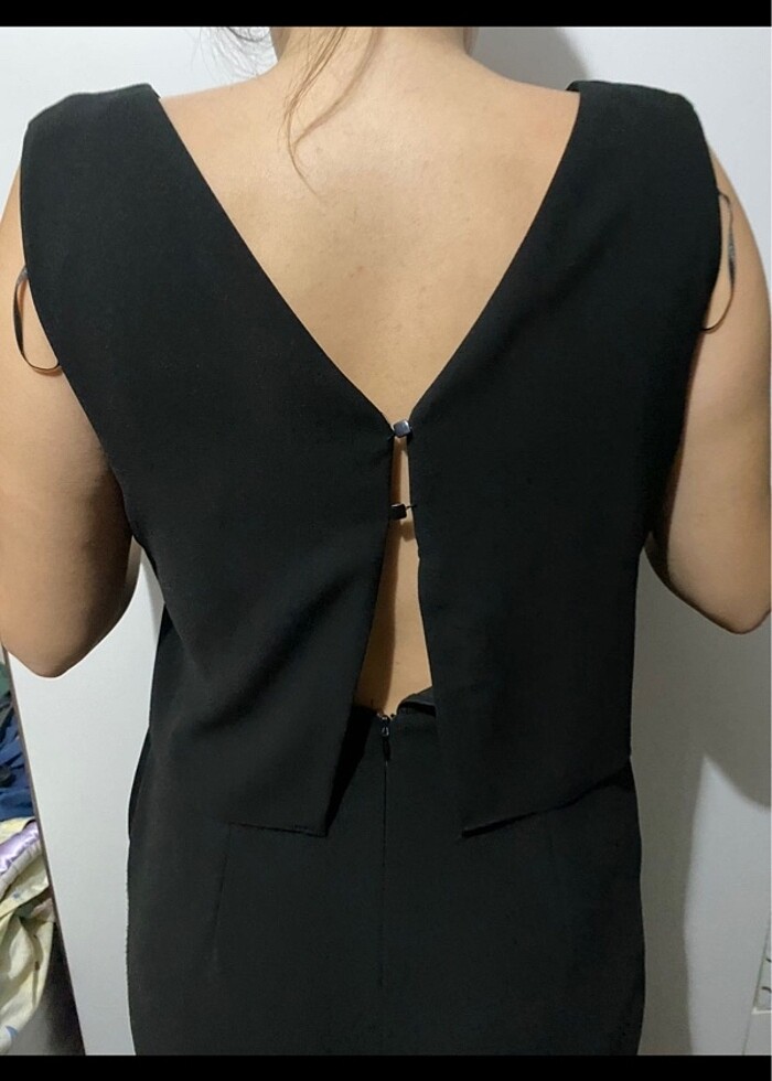 Adil Işık Siyah Şık Tulum - Görsel 2