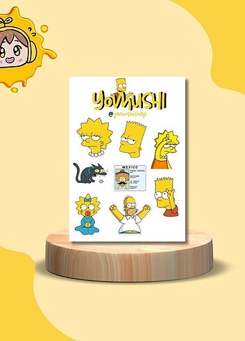 The Simpsons Sticker