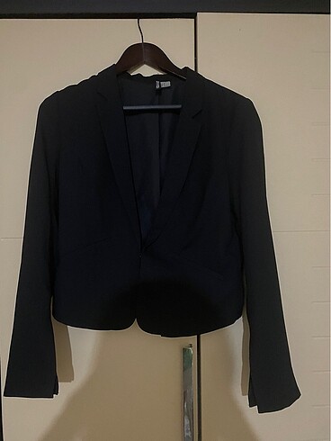 38 Beden siyah Renk H&M Siyah Blazer