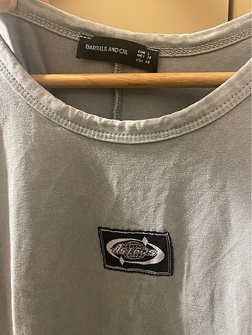 Bershka Bershka Gri Basic Uzun Elbise