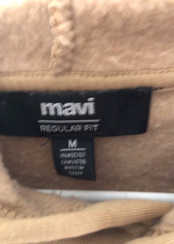 Bej Kapüşonlu Kadın Sweatshirt - Görsel 2