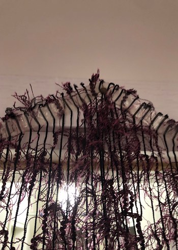 Mor Bohem ipTül Perde - Görsel 4