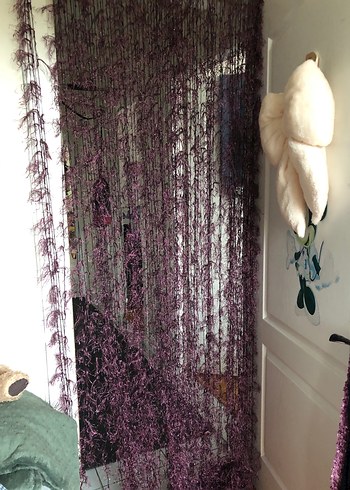 Mor Bohem ipTül Perde - Görsel 2