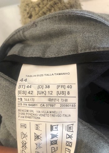 Gri  Erkek Pantolon - Görsel 3