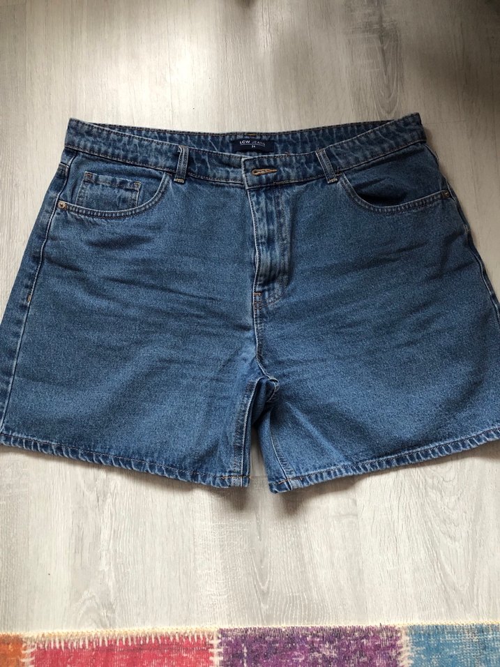 Kadın Mavi  beyaz kot  tek fiyatı 50 - Görsel 2