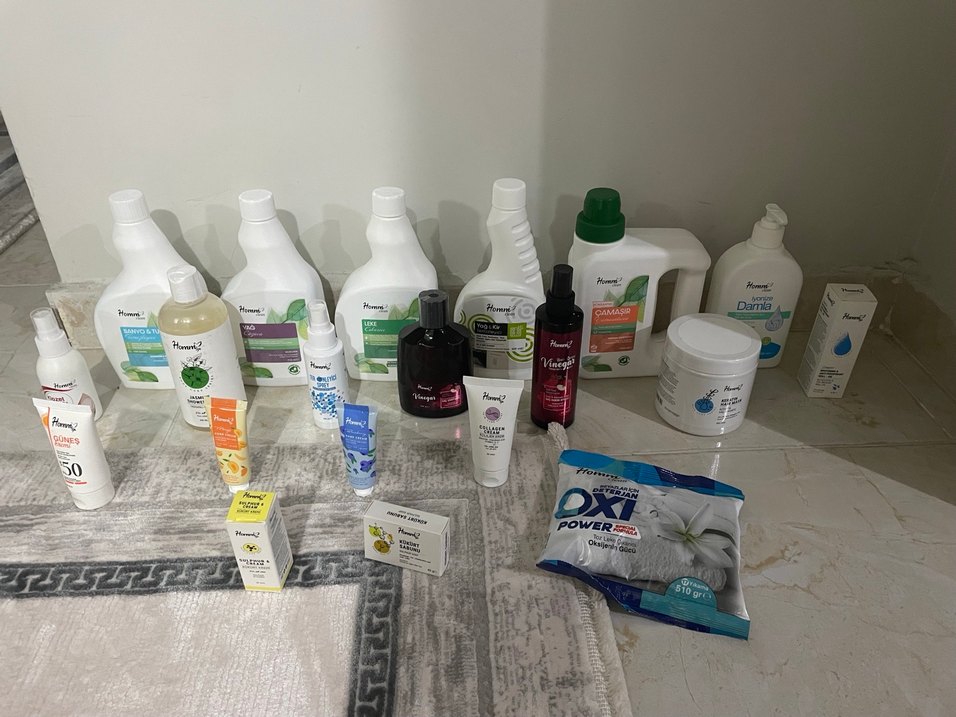 Homm Clean Oxi Power Toz Leke Çıkarıcı 510g - Görsel 2