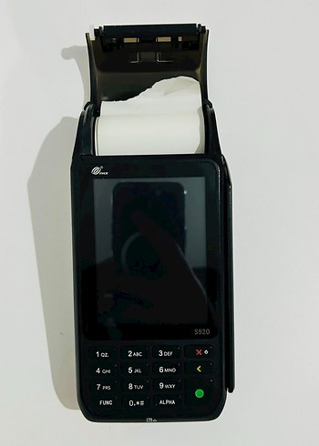 Siyah taşınabilir post cihazı - Görsel 5