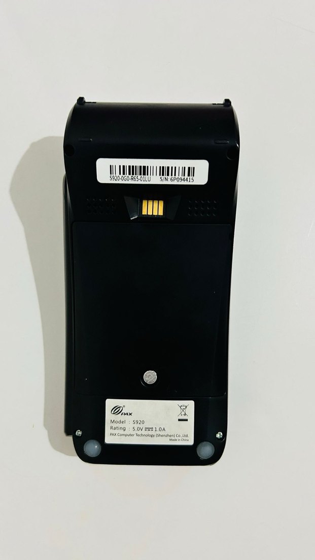 Siyah taşınabilir post cihazı - Görsel 2