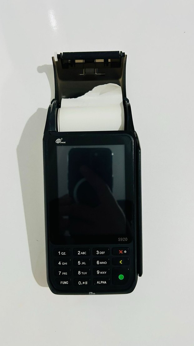 Siyah taşınabilir post cihazı - Görsel 5