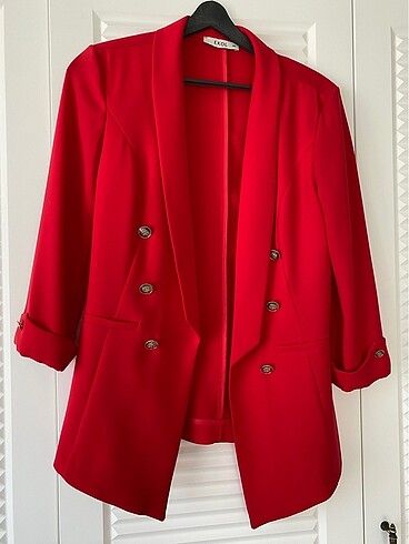Ekol blazer kırmızı ceket