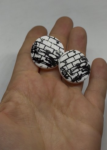 Avrupa vintage küpe - Görsel 3