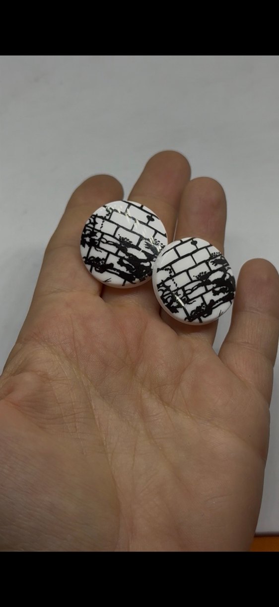 Avrupa vintage küpe - Görsel 3