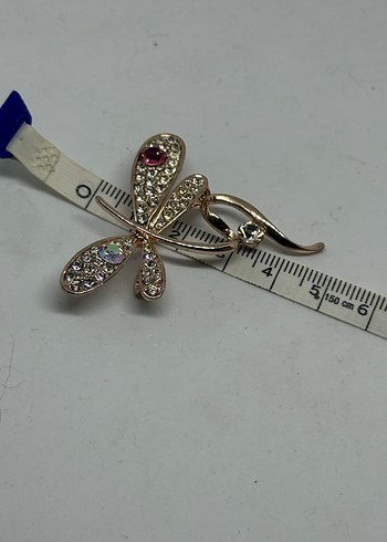 Renkli Payetli vintage Kadın Broş - Görsel 3