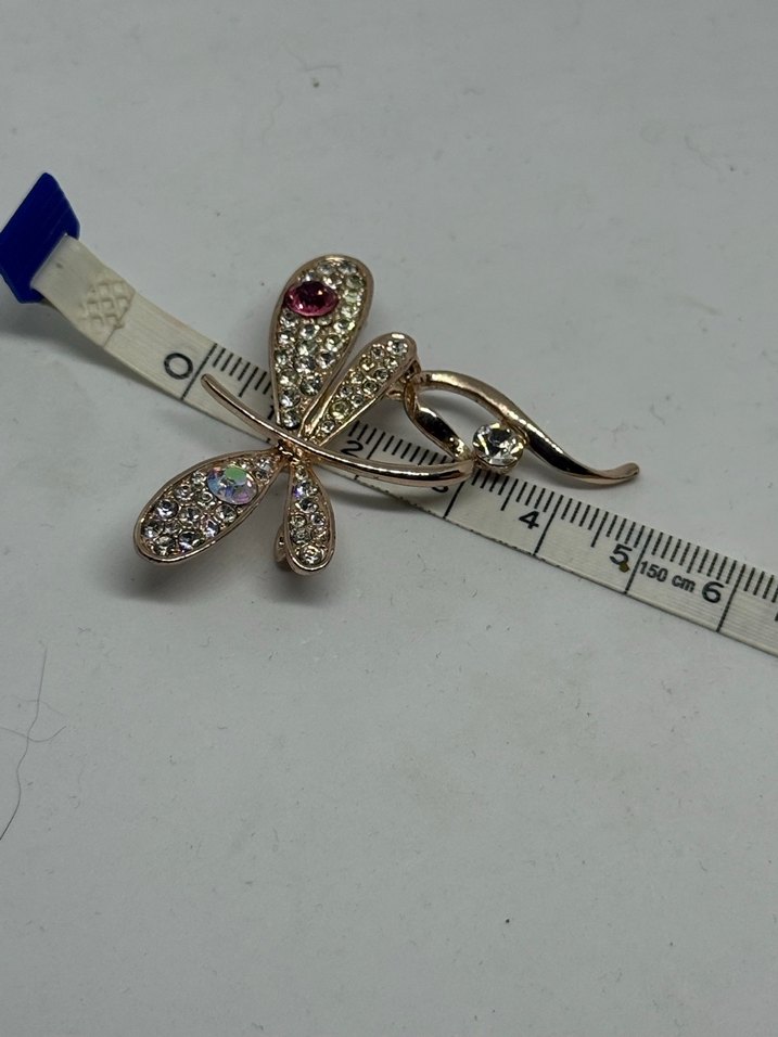 Renkli Payetli vintage Kadın Broş - Görsel 3