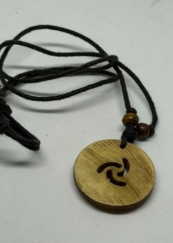 Etnik Desenli Renk Bohem Kolye - Görsel 2