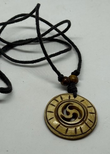 Etnik Desenli Renk Bohem Kolye - Görsel 3